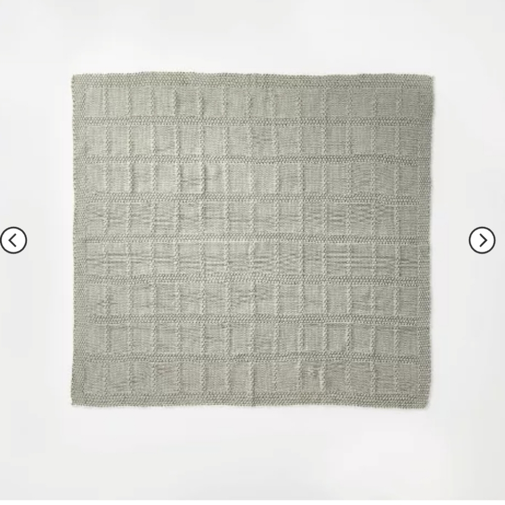 Grid Knit Throw Blanket - Threshold™ designed with Studio McGee